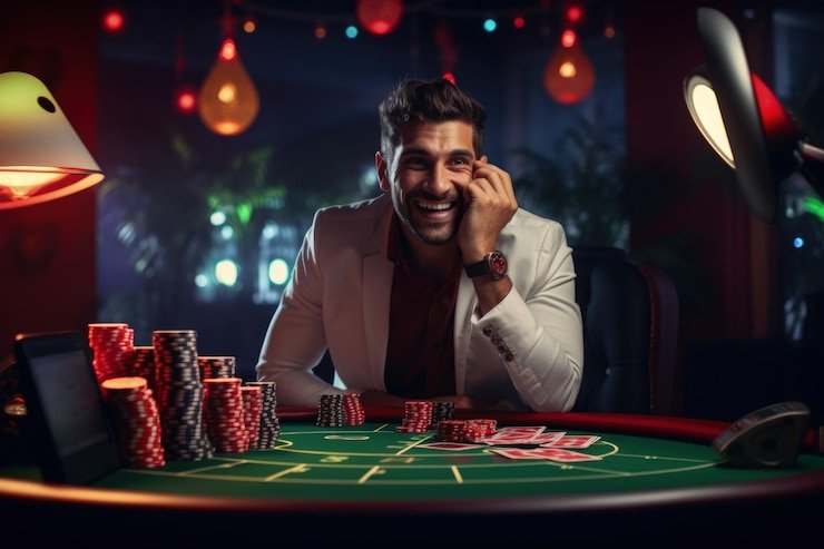 Evolution Gaming betting interface on bajutoto showing live dealer and betting options